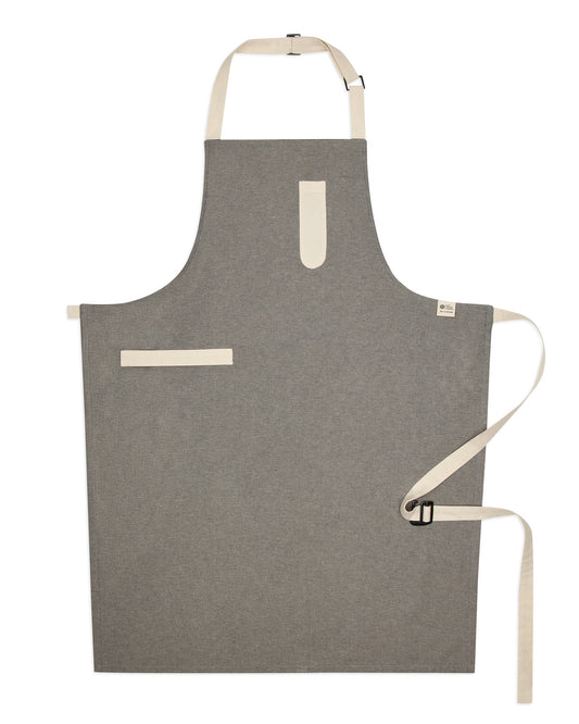 The Apron - denim & off-white