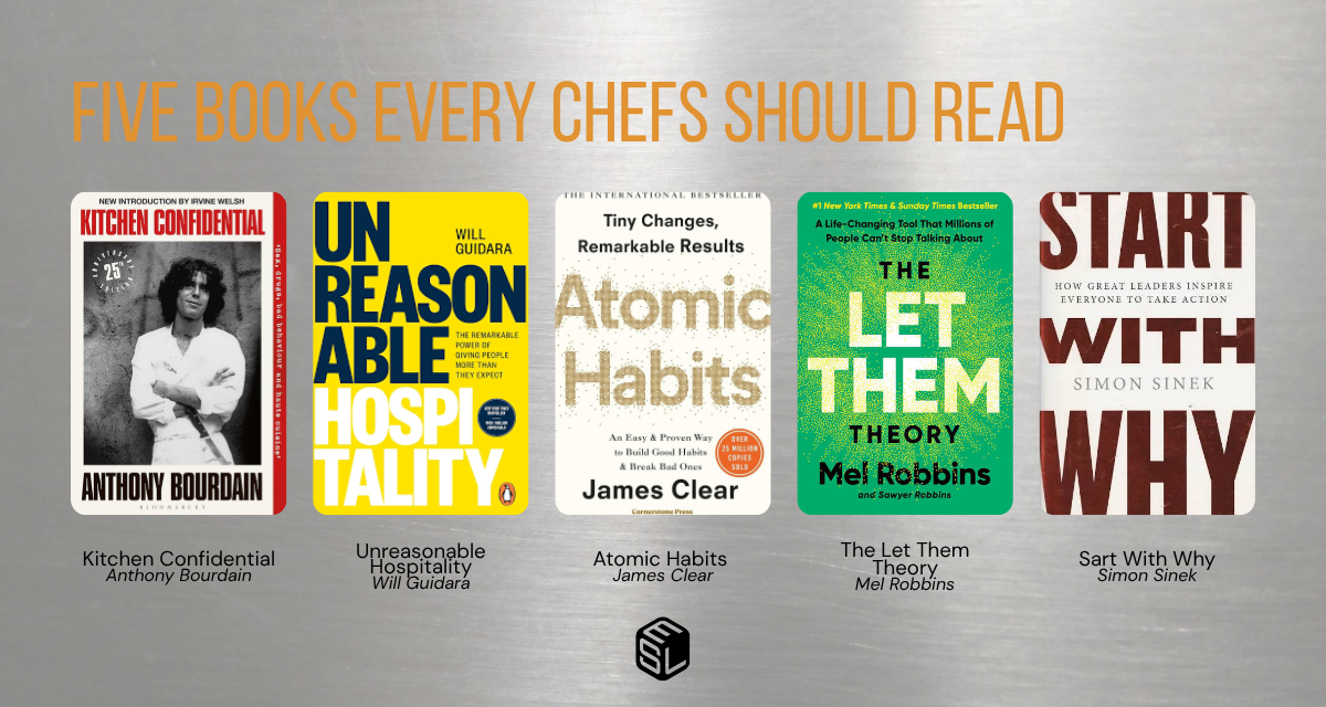 Five Books Every Chef Should Read