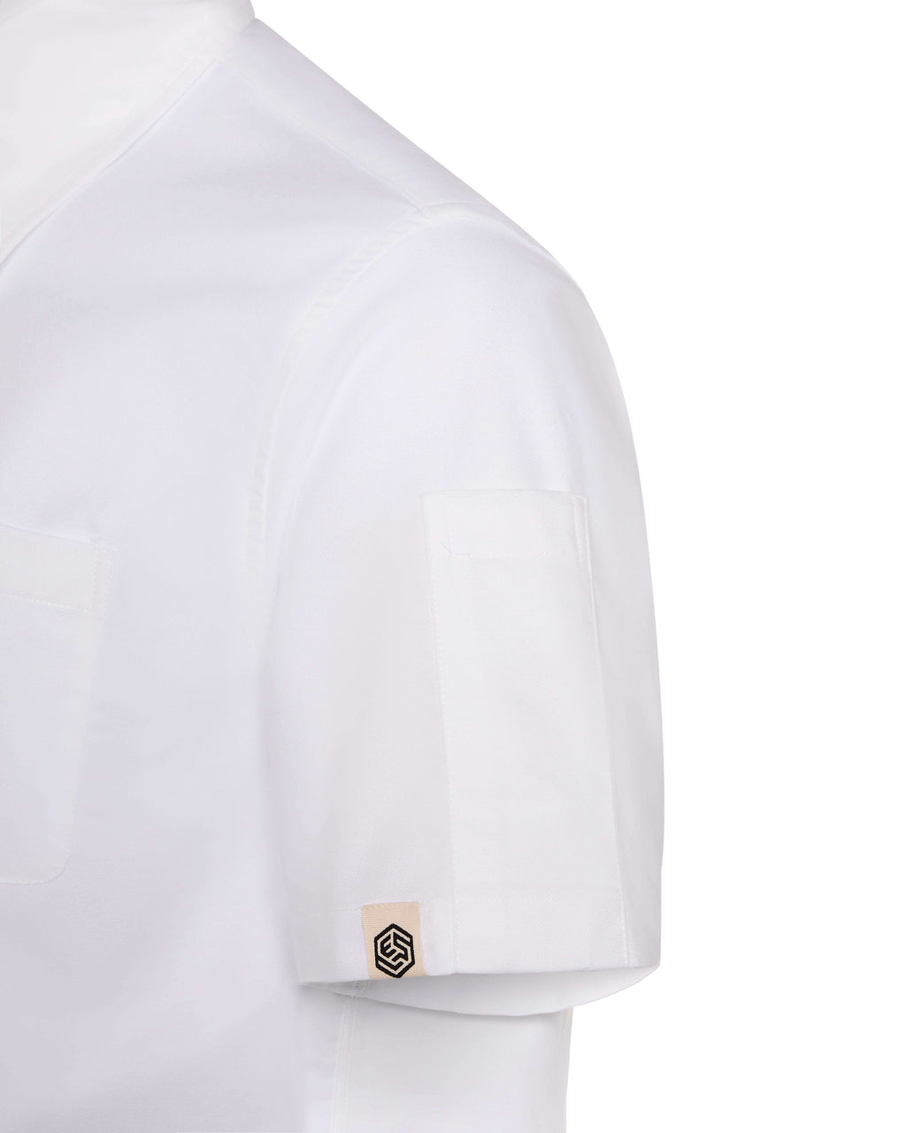 Chef Shirt in organic cotton — loose-cut chef workwear by Edit Studio London