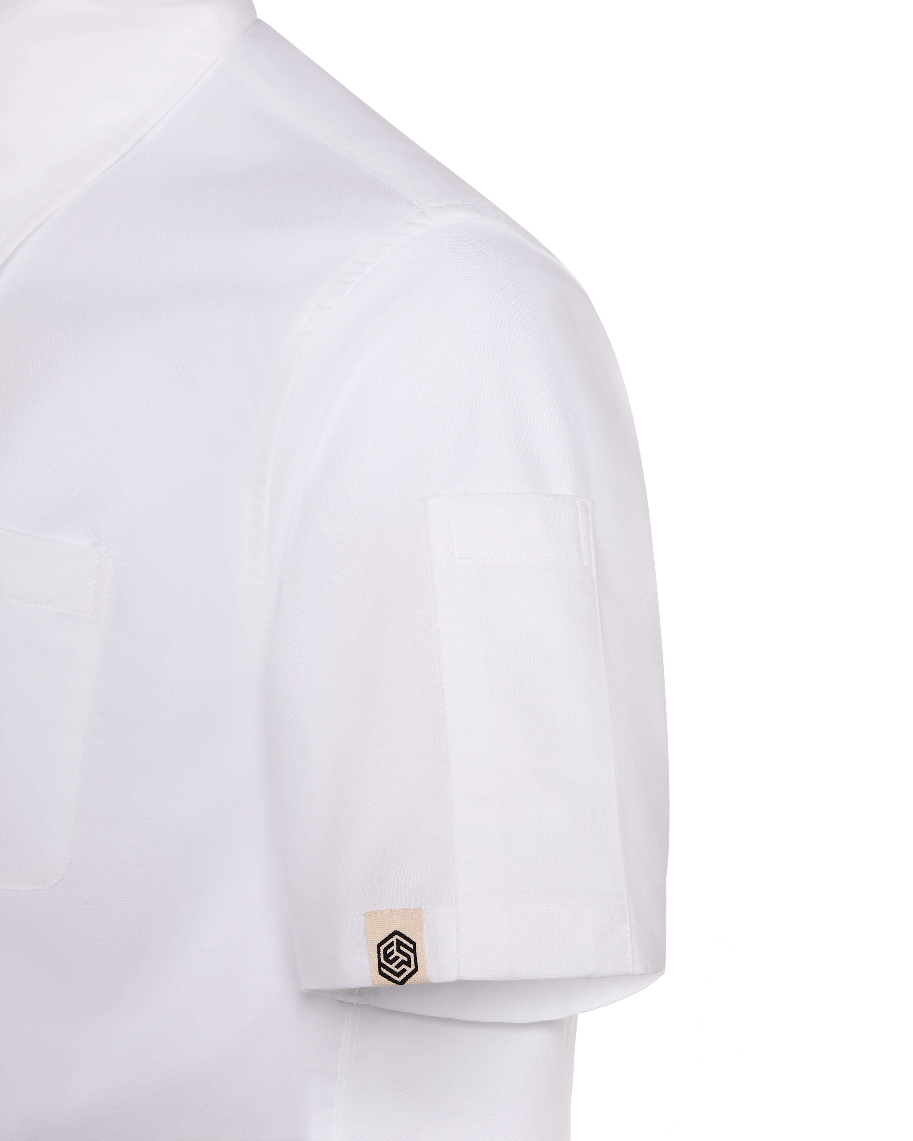 Chef Shirt in organic cotton — loose-cut chef workwear by Edit Studio London