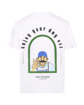 Day Off T-shirt back-  oversized 100% organic cotton, Edit Studio London Day Off collection