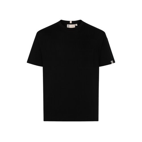 Chef T-Shirt in organic cotton, black - loose-cut chef workwear by Edit Studio London